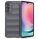 Mobigear Bumpy Samsung Galaxy A24 Hülle Flexibles TPU Backcover - Charcoal