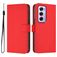 Mobigear Urban Wallet OPPO Reno 12 Pro Klapphülle Portemonnaie - Rot