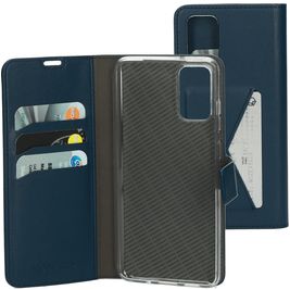 Mobiparts Classic Wallet Samsung Galaxy S20 Plus Hülle Klapphülle Geldbörse - Blau