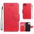 Mobigear Flowers iPhone 11 Hülle Klapphülle Geldbörse - Rot