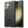 Mobigear Rugged Shield Samsung Galaxy S24 Ultra Hülle Flexibles TPU Backcover Stoßfest - Schwarz