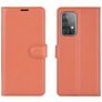 Mobigear Classic Samsung Galaxy A52s 5G Klapphülle Portemonnaie - Cognac