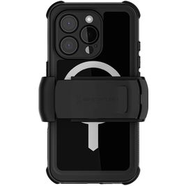 Ghostek Nautical Belt iPhone 16 Pro Wasserdicht MagSafe Hülle Hardcase Backcover Stoßfest - Schwarz