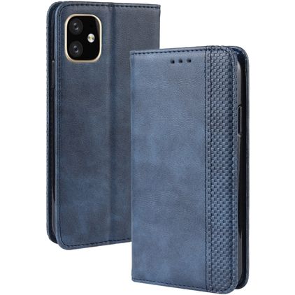 Mobigear Sensation iPhone 11 Hülle Klapphülle Geldbörse - Blau
