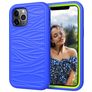 Mobigear Wave iPhone 12 Pro Max Hülle Hardcase Backcover Stoßfest - Blau
