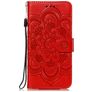 Mobigear Mandala iPhone 11 Hülle Klapphülle Geldbörse - Rot
