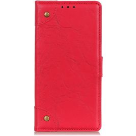 Mobigear Ranch Huawei P40 Hülle Klapphülle Geldbörse - Rot