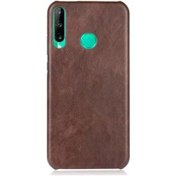 Mobigear Excellent Huawei P40 Lite E Hülle Hardcase Backcover - Cognac