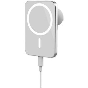 Mobigear Square MagSafe Autohalterung Lüftungsgitter Magnetisch Universal - Weiß