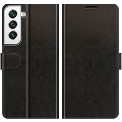 Mobigear Wallet Samsung Galaxy S22 Klapphülle Portemonnaie - Schwarz