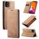 Caseme 013 iPhone 11 Pro Hülle Klapphülle Geldbörse - Braun