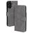 Mobiparts Classic Wallet MagSafe iPhone 16 Klapphülle Portemonnaie - Granite Grey