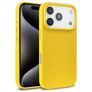 Mobigear Bio iPhone 18 Pro Hülle Umweltfreundliches Backcover - Gelb