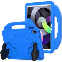 Mobigear Thumbs Up iPad 11 (2025) Tablet Hülle für Kinder mit Tragegriff - Blau