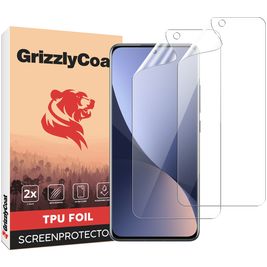GrizzlyCoat Xiaomi 12 Hydrogel TPU Displayschutz - Hüllenfreundlich + Applikator (2er Pack)