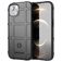 Mobigear Rugged Shield iPhone 13 Hülle Flexibles TPU Backcover Stoßfest - Schwarz