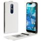 Mobigear Nokia 7.1 Hülle Flipcase - Weiß