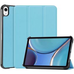 Mobigear Tri-Fold iPad Mini 6 (2021) Hülle Klapphülle - Blau