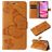 Mobigear Butterfly iPhone 16 Hülle Klapphülle Geldbörse - Cognac