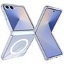 Mobigear Crystal Durchsichtig Samsung Galaxy Z Flip 8 MagSafe Hülle Hardcase Backcover - Transparent