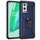 Mobigear Armor Ring OnePlus 9 Pro Hülle Hardcase Backcover Stoßfest mit Ringhalter - Blau
