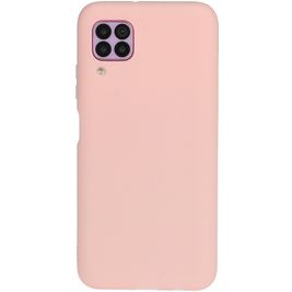 Mobigear Colors Huawei P40 Lite Hülle Flexibles TPU Backcover - Pink