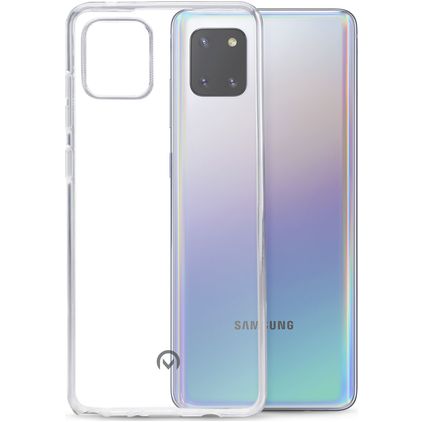 Mobilize Gelly Transparent Samsung Galaxy Note 10 Lite TPU (flexibel) Backcover - Transparent