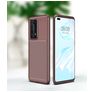 Mobigear Racing Huawei P40 Pro Plus Hülle Flexibles TPU Backcover - Braun