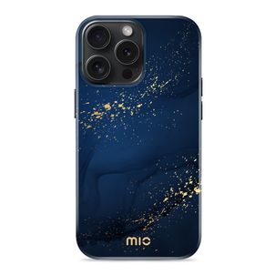 MIO iPhone 15 Pro MagSafe Hülle Hardcase Backcover - Midnight Sparkle