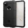 Mobigear Rugged Shield Google Pixel 5 Hülle Flexibles TPU Backcover Stoßfest - Schwarz