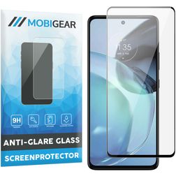 Mobigear Premium Motorola Moto G72 Panzerglas Gehärtetes Glas Displayschutz - Hüllenfreundlich - Schwarz