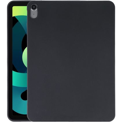 Mobigear Basics Dünne iPad Air 5 (2022) Hülle Flexibles TPU Backcover - Schwarz