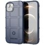 Mobigear Rugged Shield iPhone 13 Mini Hülle Flexibles TPU Backcover Stoßfest - Blau