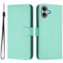 Mobigear Urban Wallet iPhone 16 Plus Hülle Klapphülle Geldbörse - Grün