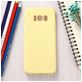 Mobigear Colors Samsung Galaxy S8 Hülle Flexibles TPU Backcover - Gelb