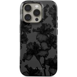Burga Tough iPhone 16 Pro Hülle Hardcase Backcover Stoßfest - Schwarz