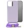 Mobilize Lanyard Gelly iPhone 13 Pro Flexibles TPU Handykette - Pastel Purple