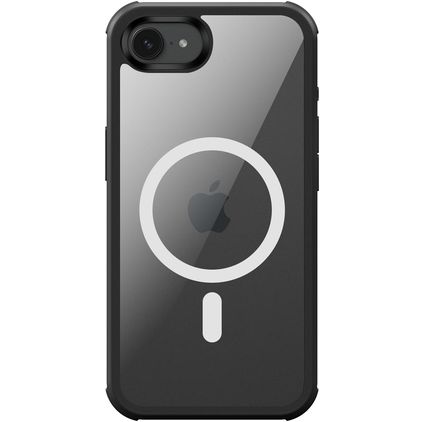 Valenta Full Cover iPhone 17e MagSafe Hülle Gehärtetes Glas Backcover Stoßfest - Schwarz