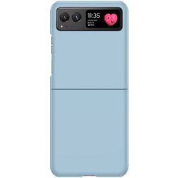 Mobigear Colors Motorola Razr 40 Hülle Hardcase Backcover - Babyblau