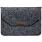 Mobigear Envelope Filz Laptop Sleeve 15 - 16 Zoll Laptop Hülle - Schwarz