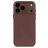 Decoded iPhone 17 Pro Max Hülle Echtes Leder Backcover Stoßfest - Chocolate Brown
