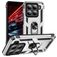 Mobigear Armor ring Xiaomi 15 Hülle Hardcase Backcover Stoßfest mit Ringhalter - Silber