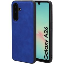 Mobiparts Classic Samsung Galaxy A26 MagSafe Hülle TPU,Kunstleder Backcover - Sapphire Blue