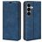 Mobigear Retro Slim Samsung Galaxy S26 Hülle Klapphülle Geldbörse - Blau