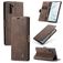 CaseMe 013 Samsung Galaxy Note 10 Klapphülle Portemonnaie - Braun