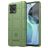 Mobigear Rugged Shield Motorola Moto G72 Hülle Flexibles TPU Backcover Stoßfest - Grün