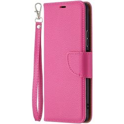 Mobigear Excellent Xiaomi Redmi Note 10 Pro Hülle Klapphülle Geldbörse - Magenta