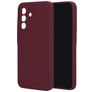 Mobiparts Samsung Galaxy A36 Silikon Hülle Backcover - Plum Red