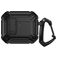 Mobigear Armor Clip Apple AirPods 4 Hardcase Hülle - Schwarz