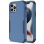 Mobigear Ultra Tough iPhone 14 Hülle Hardcase Backcover Stoßfest - Schwarz / Blau